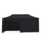 3m x 6m Gala Shade Pro Gazebo Black Sidewalls Gallery image 2